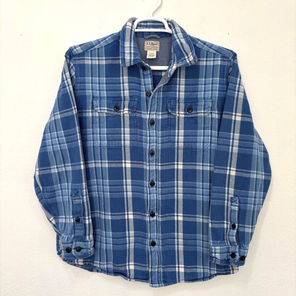 LL Bean Mens Gorpcore Field Shirt Large Heavyweight Outdoor Casual Heritage